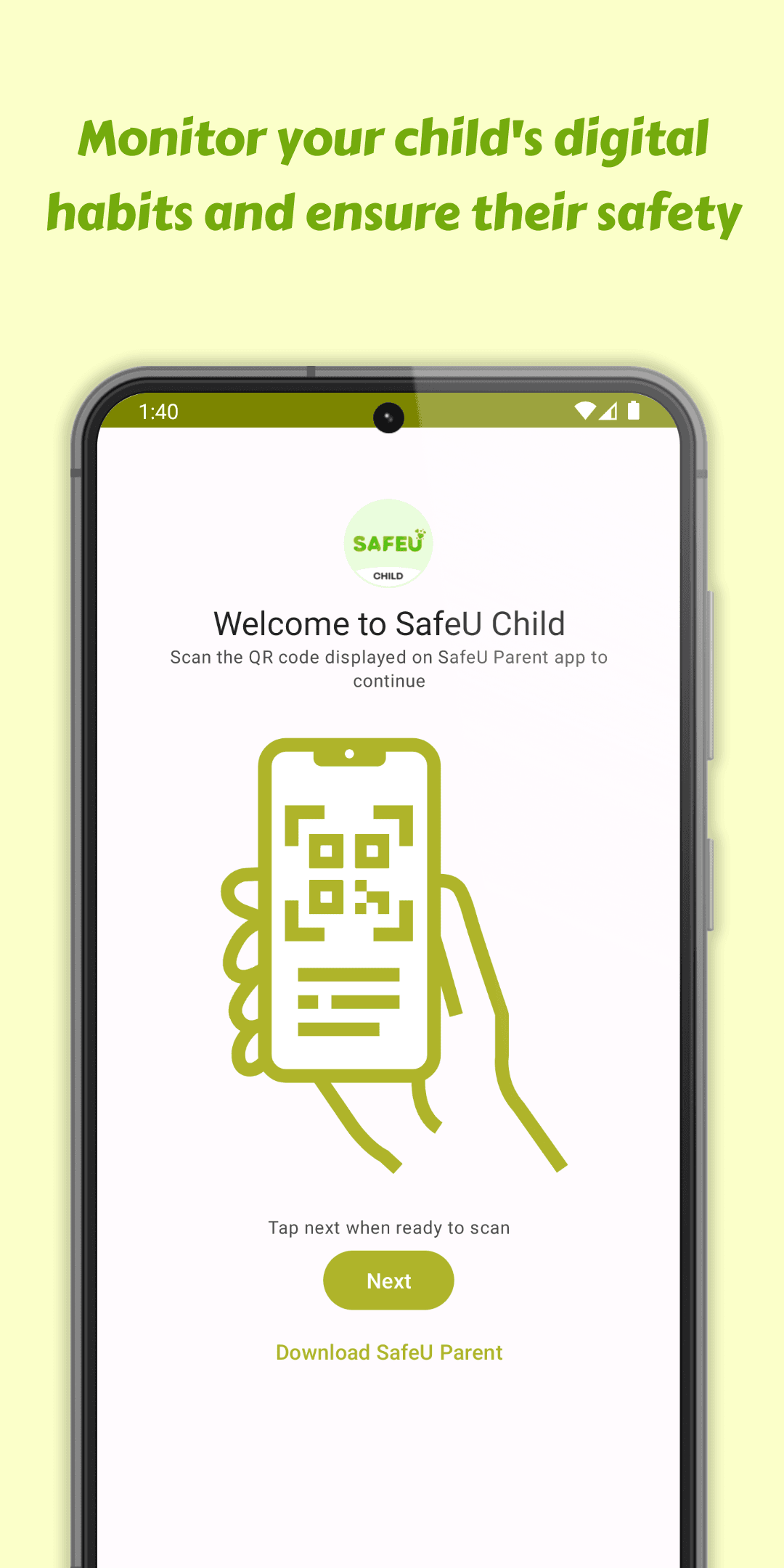 SafeU screenshot